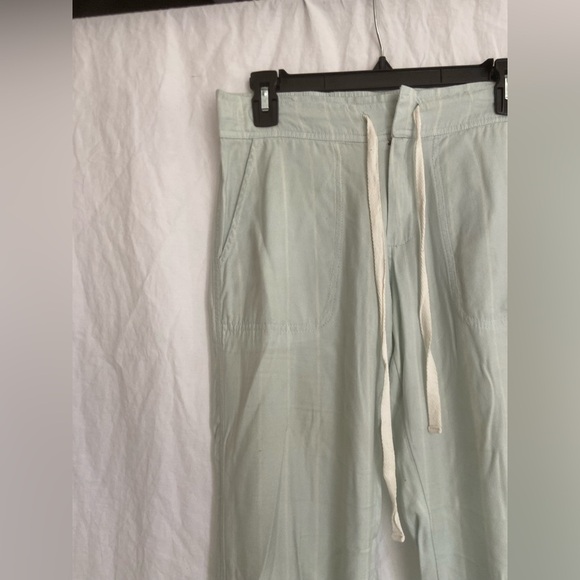 Billabong Light Green Casual beach Pants linen blend Size Medium - Picture 10 of 15